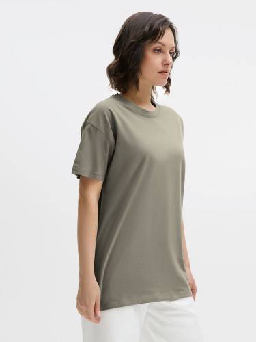 Футболка унисекс Regent 150, серая (стальная) фото 11