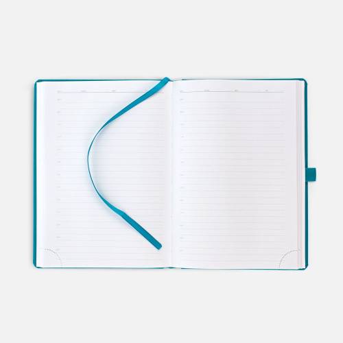 Ежедневник Favor Gold, недатированный, бирюзовый фото 6