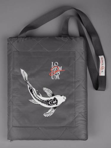 Плед для пикника Soft & Dry 2, серый фото 11