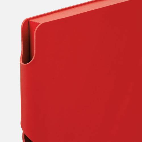 Ежедневник Flexpen Shall, недатированный, красный фото 6