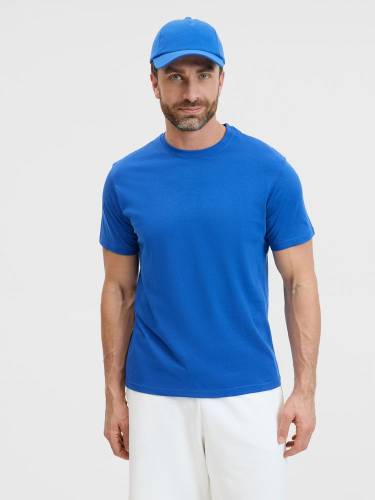 Футболка унисекс Streetwise, ярко-синяя фото 16