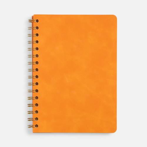 Ежедневник Spiral, недатированный, оранжевый фото 2