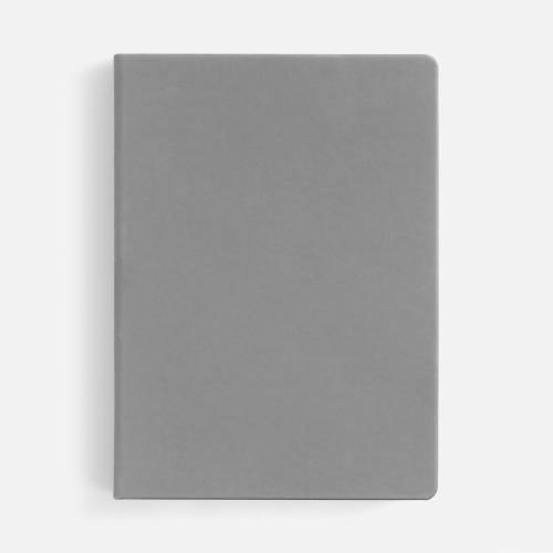 Ежедневник Shall, недатированный, серый фото 4