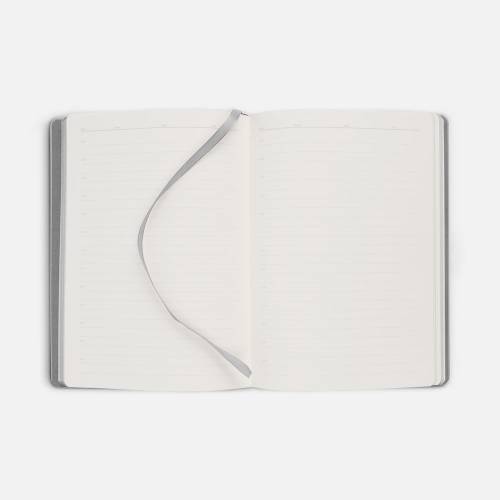 Ежедневник Shall, недатированный, серый фото 6