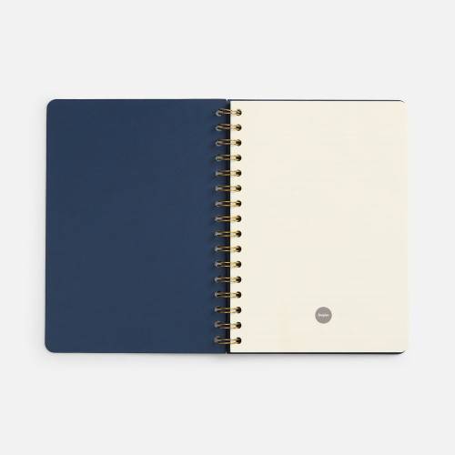 Ежедневник Spiral, недатированный, синий фото 9 Ежедневник Spiral, недатированный, синий фото 9