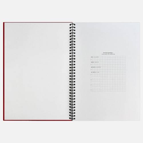 Ежедневник Notera Maxi, недатированный, красный фото 9