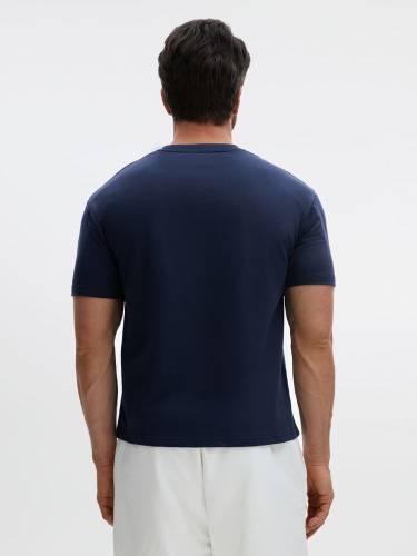 Футболка унисекс Durington, темно-синяя фото 8