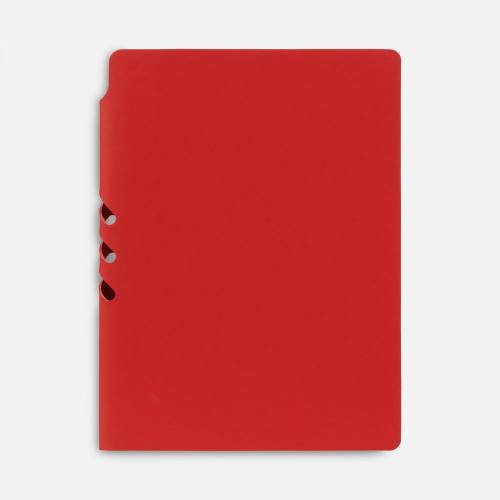 Ежедневник Flexpen Shall, недатированный, красный фото 4