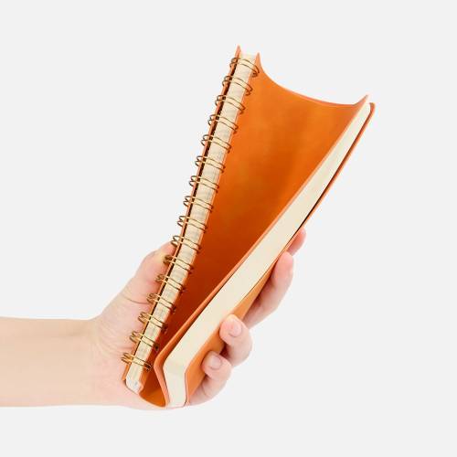 Ежедневник Spiral, недатированный, оранжевый фото 8
