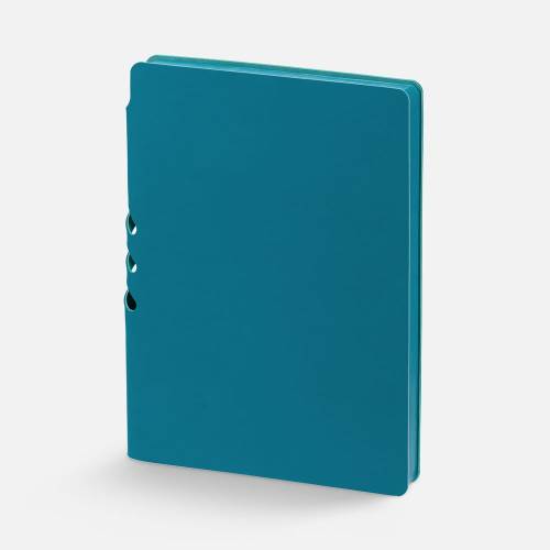Ежедневник Flexpen Shall, недатированный, бирюзовый фото 3