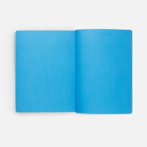 Ежедневник Flexpen Shall, недатированный, голубой фото 8