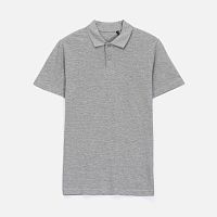 Рубашка поло унисекс Pulse, серый меланж