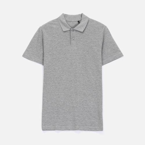 Рубашка поло унисекс Pulse, серый меланж