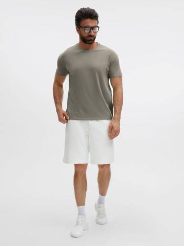 Футболка унисекс Regent 150, серая (стальная) фото 8