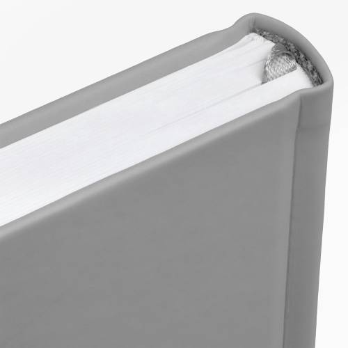 Ежедневник Favor Metal, недатированный, серый фото 5