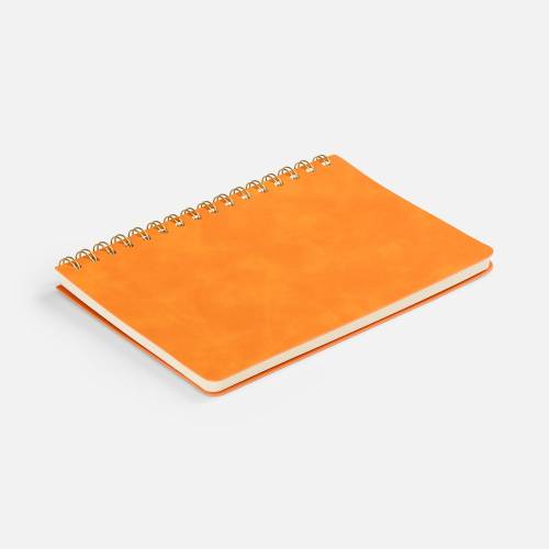 Ежедневник Spiral, недатированный, оранжевый фото 6