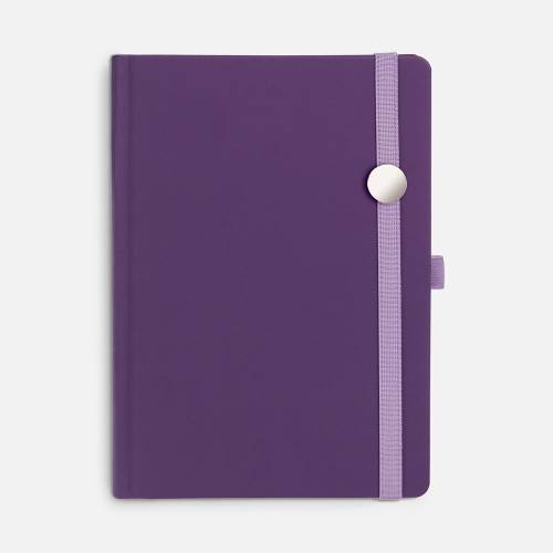 Ежедневник Favor Metal, недатированный, фиолетовый фото 3