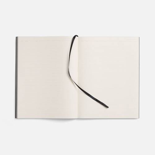 Ежедневник Flat Maxi, недатированный, черный фото 8