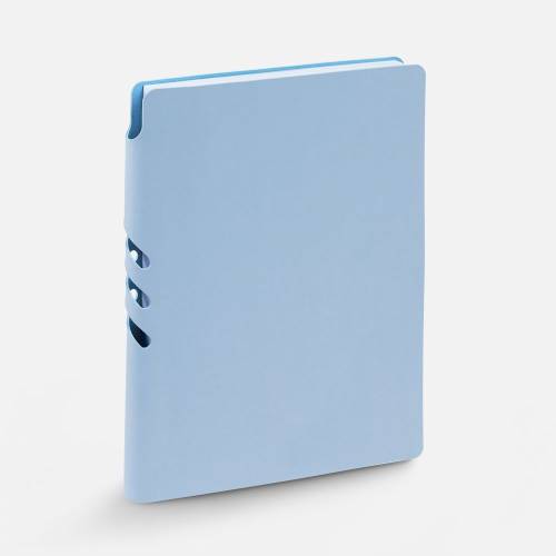 Ежедневник Flexpen Shall, недатированный, голубой фото 2
