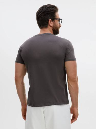 Футболка унисекс Regent 150, темно-серая фото 6