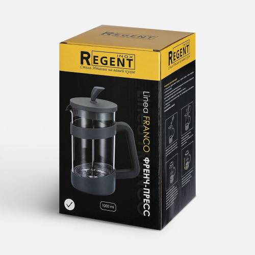 Френч-пресс Linea Franco, серый фото 5