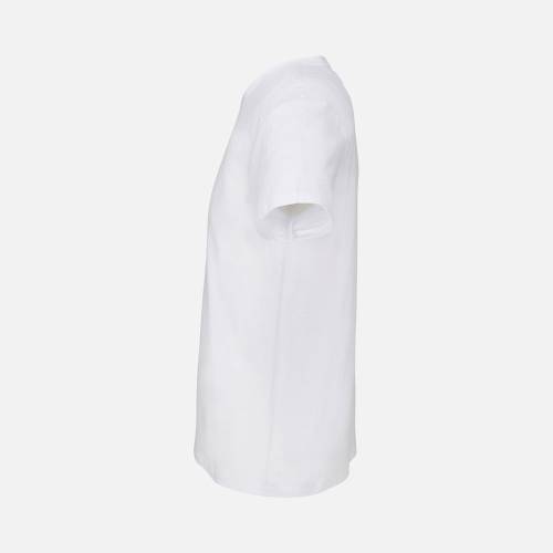 Футболка унисекс Regent с V-образным вырезом, белая фото 4