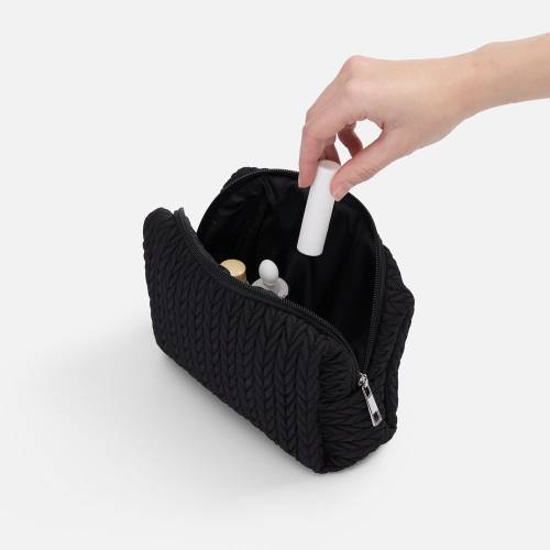 Косметичка дорожная Figgere, черная фото 5