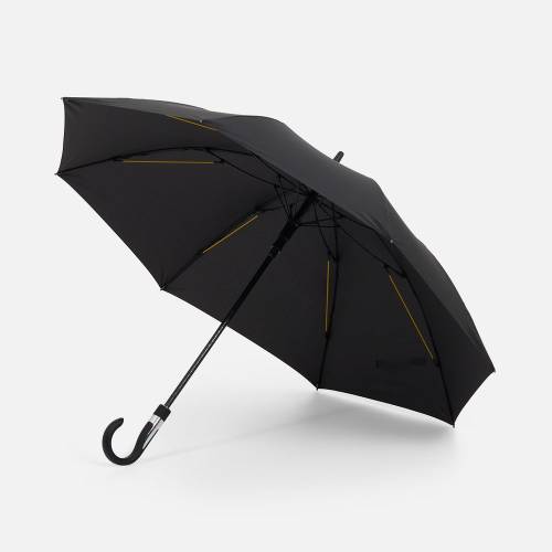 Зонт-трость Rainzee, ver.2, черный фото 2