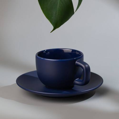 Чайная пара Stansa, темно-синяя фото 9 Чайная пара Stansa, темно-синяя фото 9