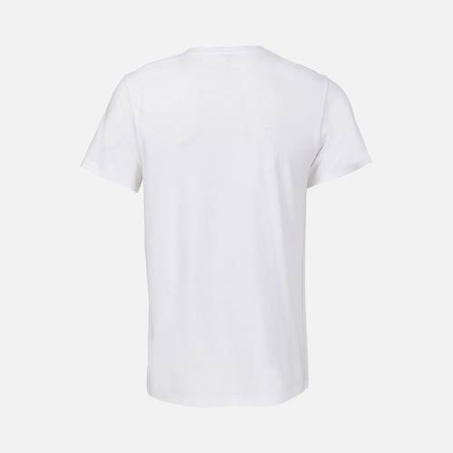 Футболка унисекс Regent с V-образным вырезом, белая фото 3