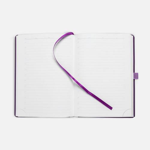 Ежедневник Favor Metal, недатированный, фиолетовый фото 6