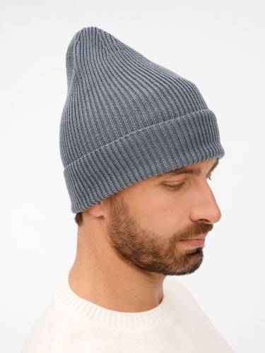 Шапка Nobilis Mono, серая (стальная) фото 6 Шапка Nobilis Mono, серая (стальная) фото 6