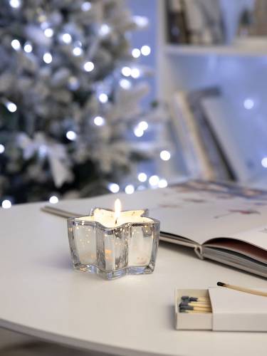 Свеча Wishlight, серебристая фото 6