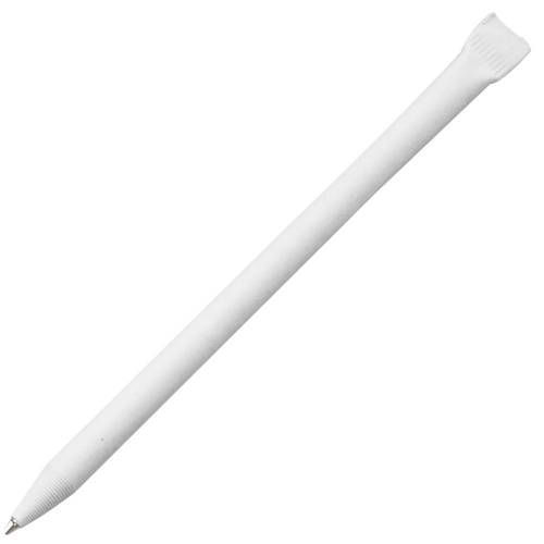 Ручка шариковая Carton Color, белая фото 2