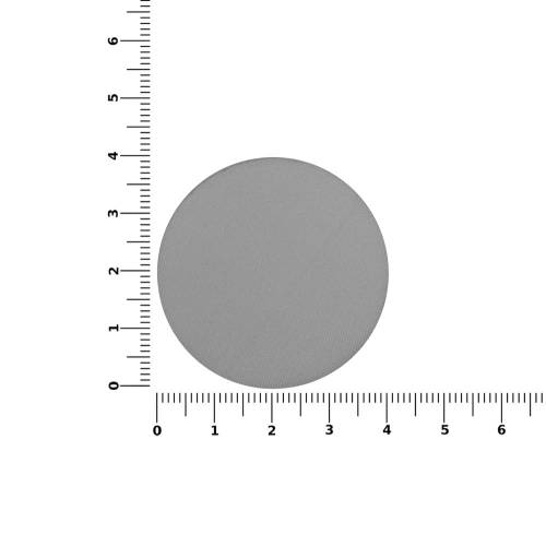 Наклейка тканевая Lunga Round, M, серая фото 4