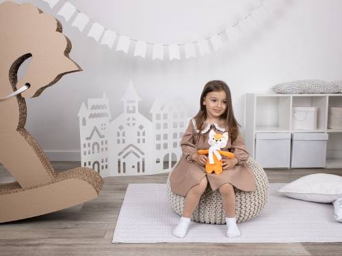 Мягкая игрушка Beastie Toys, лисенок с белым шарфом фото 8 Мягкая игрушка Beastie Toys, лисенок с белым шарфом фото 8