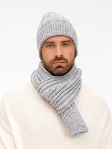 Шапка Bellish, светло-серый меланж фото 10 Шапка Bellish, светло-серый меланж фото 10