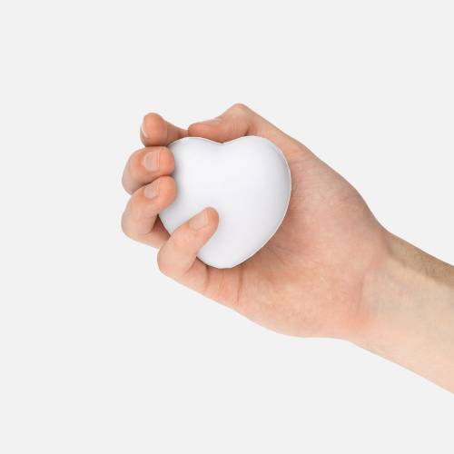 Антистресс «Сердце», белый фото 3 Антистресс «Сердце», белый фото 3