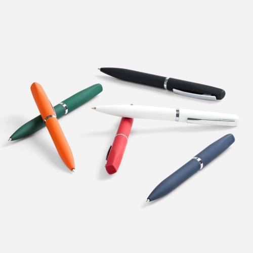 Ручка шариковая Bolt Soft Touch, красная фото 6 Ручка шариковая Bolt Soft Touch, красная фото 6