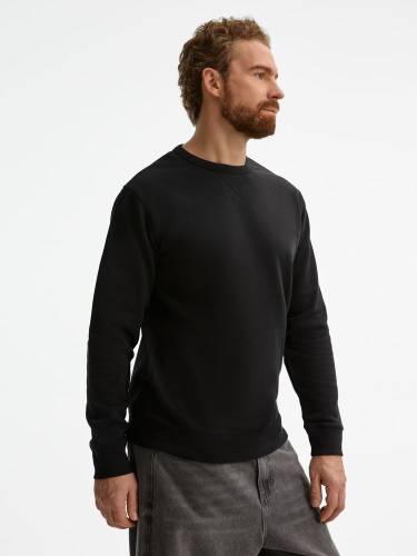 Толстовка унисекс Sully, черная фото 10