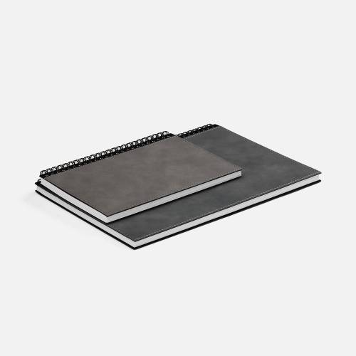 Ежедневник Notera Maxi, недатированный, серый фото 8