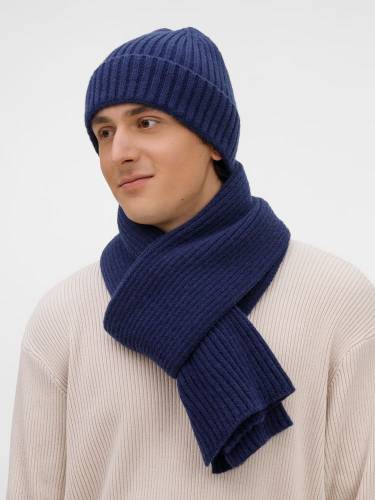 Шарф Laconi, синий фото 9