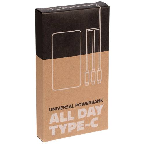 Aккумулятор Uniscend All Day Type-C 10000 мAч, синий фото 8