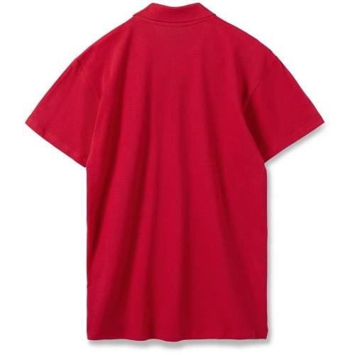 Рубашка поло мужская Summer 170, красная фото 3
