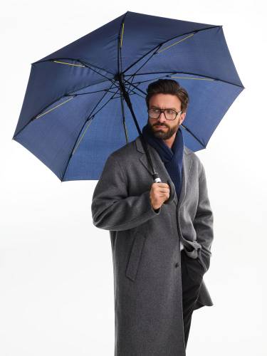 Зонт-трость Rainzee, темно-синий фото 8 Зонт-трость Rainzee, темно-синий фото 8
