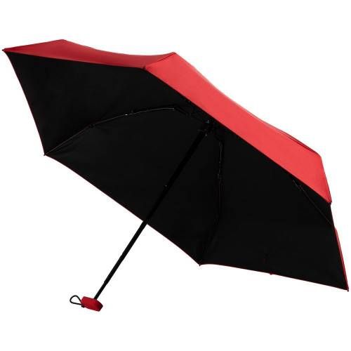 Складной зонт Color Action, в кейсе, красный фото 3