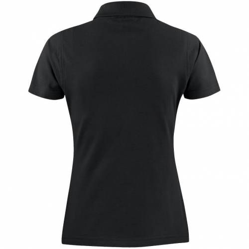Рубашка поло женская Surf Lady, черная фото 3
