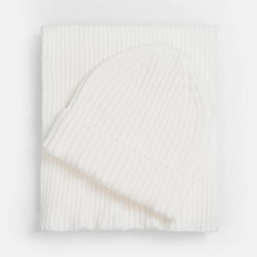 Шарф Laconi, молочно-белый фото 4