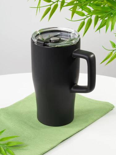 Кружка Grandios, черная фото 7