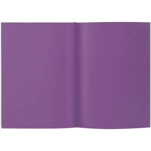 Ежедневник Flat, недатированный, фиолетовый фото 4